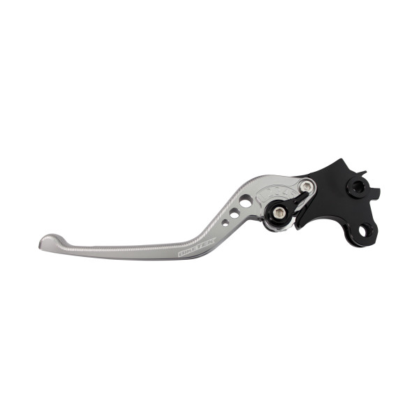 biketek Biketek adjustable cnc lever long clutch - titanium / black adjuster - #c103